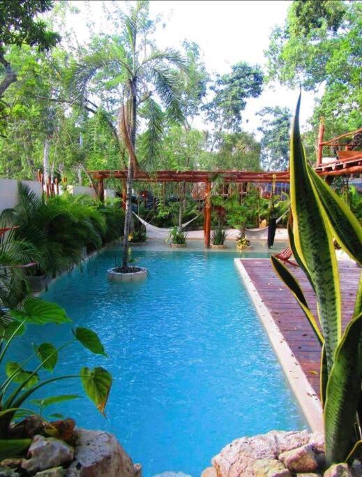 Apartment With Private Pool Tulum Chemuyil 외부 사진