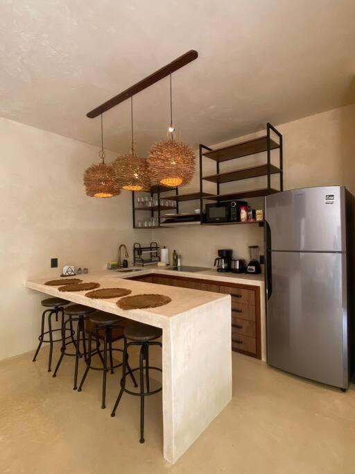 Apartment With Private Pool Tulum Chemuyil 외부 사진
