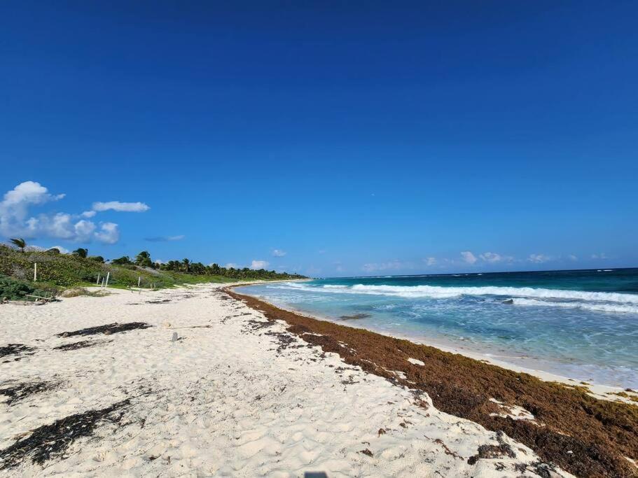 Apartment With Private Pool Tulum Chemuyil 외부 사진