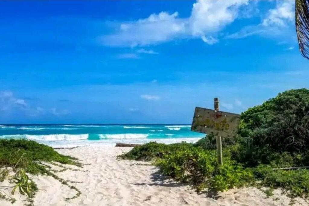 Apartment With Private Pool Tulum Chemuyil 외부 사진