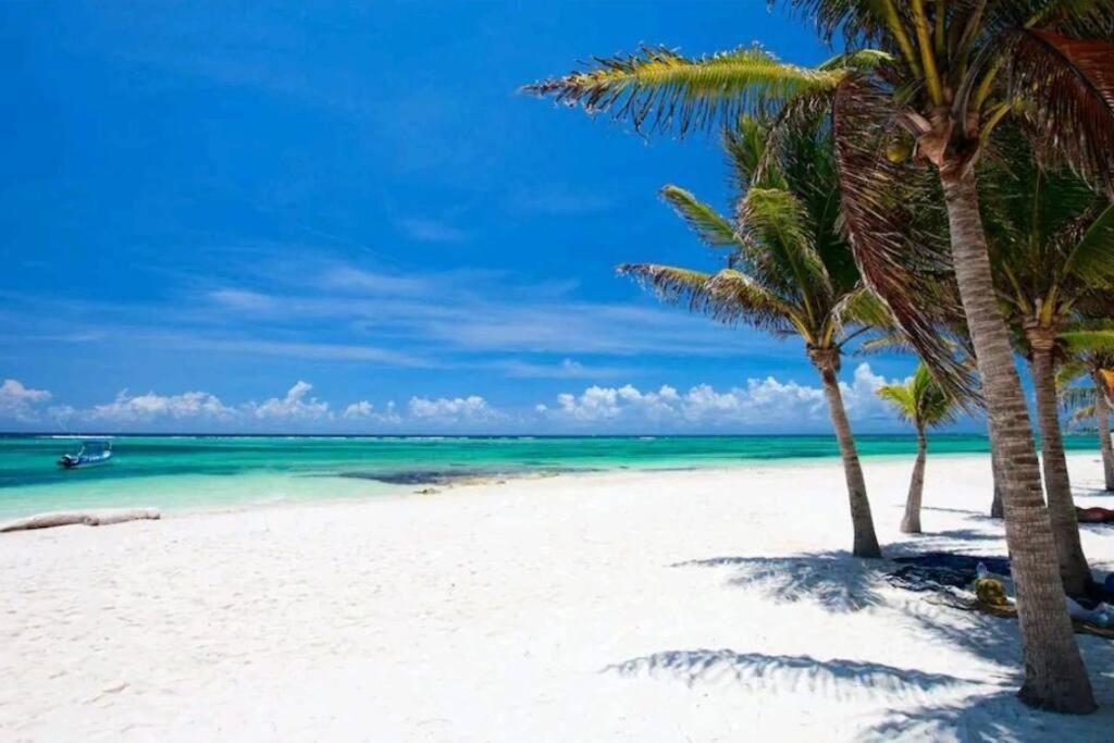 Apartment With Private Pool Tulum Chemuyil 외부 사진