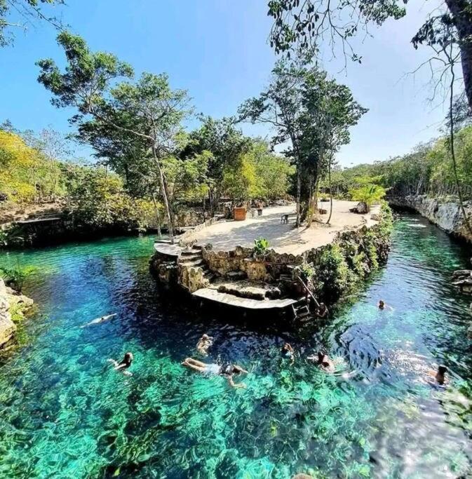 Apartment With Private Pool Tulum Chemuyil 외부 사진
